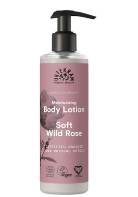 Urtekram - Soft Wild Rose Moisturizing Body Lotion - 245 ml
