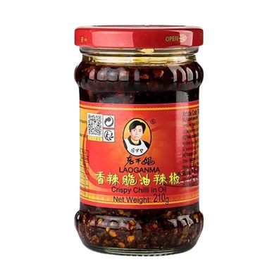 LAO GAN MA Crispy Chili in Öl 210g