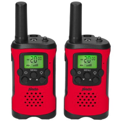 ALECTO FR-115RD Walkie-Talkie-Set, rot/schwarz