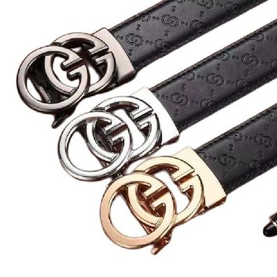 Luxus Echtleder Automatik Gürtel Herren Business Casual Designer Strap