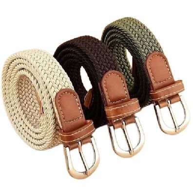 Elastik Woven Gürtel 90cm ohne Löcher Unisex vielseitig Dekoration