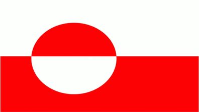 Fahne Flagge Grönland - 90 x 150 cm