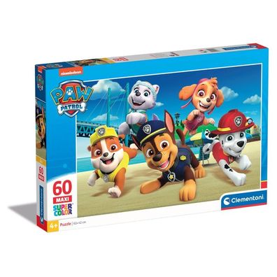 Clementoni 26591 - Paw Patrol - 60 Teile Puzzle Maxi