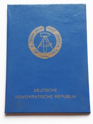 DDR Ausweis Gemeindevertretung Wahlperiode 1979-1984