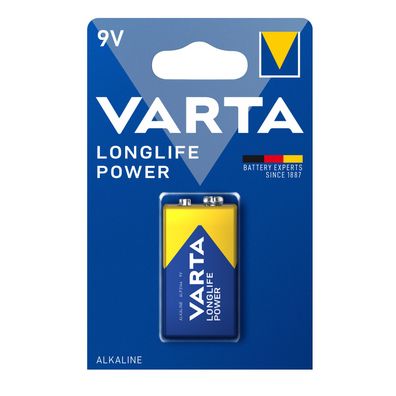 Varta Long Life Power 9V E Block 6LP3146 MN 1604 4922 Alkaline Batterie