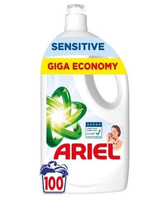 Ariel Sensitive Flüssigwaschmittel 4,5L - 100 Waschgänge