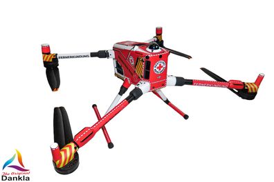 DJI M400 - Skin - Design: DRK - Individualisierbar - Folie/Sticker