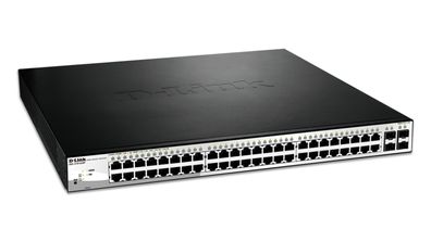 Web Smart DGS-1210-52MP - Switch - managed - 8 x 10/100/1000 (PoE+)