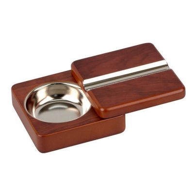 Hauser Zigarrenaschenbecher, Rosewood schwenkbar mit 1 Ablage