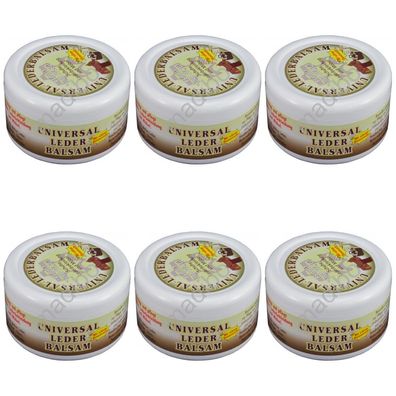 19,97 Euro pro 1 Liter 6 x Universal Leder Balsam 250 ml reinigt pflegt Schuhe Lederb