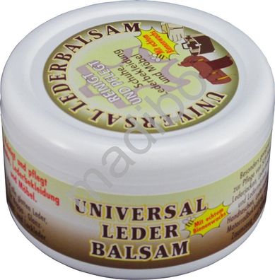 2,36 Euro pro 100ml Universal Leder Balsam 250 ml