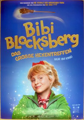 Bibi Blocksberg - Das große Hexentreffen - Original Kinoplakat A0 -Teaser- Filmposter