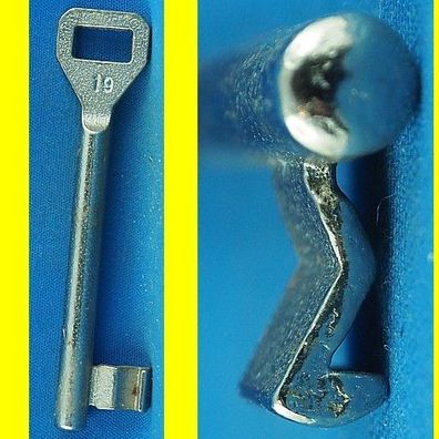 Börkey 951 - Zimmertür - Schlüssel System SSF (Sächs. Schlossfabrik) - Profil 19 LANG