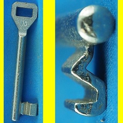 Börkey 951 - Zimmertür - Schlüssel System SSF (Sächs. Schlossfabrik) - Profil 10 LANG