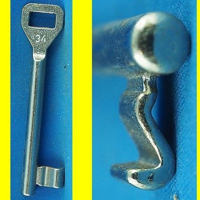 Börkey 951 - Zimmertür - Schlüssel System SSF (Sächs. Schlossfabrik) - Profil 34 LANG