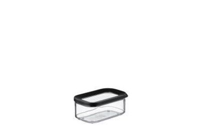 Mepal 4 Stück vorratsdose modula 425 ml - schwarz 106914040400