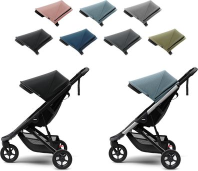 Thule Kinderwagen Verdeck Spring Canopy Shadow