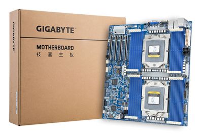 Gigabyte Mainboard MZ73-LM0 REV 2.0 AMD EPYC E-ATX Dual Sockel SP5 Single