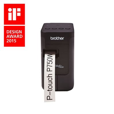 Brother P-Touch PT-P750W - Etikettendrucker - Thermotransfer - Rolle (2,4 cm)