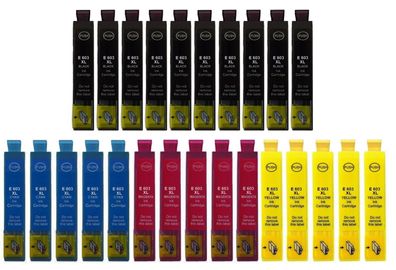 25 kompatible Patronen 603 XL für Epson WF-2810 WF-2820 WF-2830 WF-2835