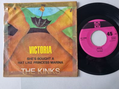 The Kinks - Victoria 7'' Vinyl Germany/ WORN COVER