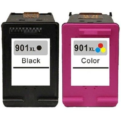 kompatibel Patronen HP 901XL black & color - OfficeJet J4545 J4550 J4580 J4585