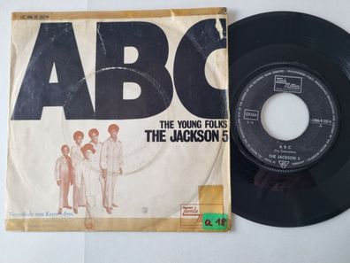The Jackson 5/ Michael Jackson - ABC 7'' Vinyl Germany WORN COVER