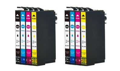 8 Druckerpatronen 405 XL für WF-3820 WF-3825 WF-4820 WF-4825 WF-4830