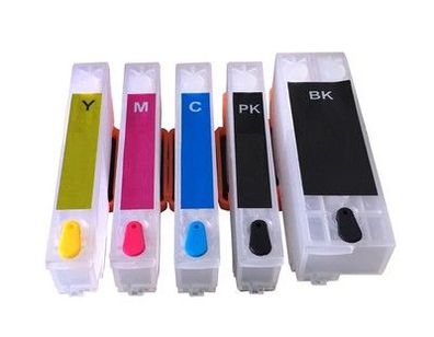 Wiederbefüllbare Tintenpatronen T3351 T3361 T3362 T3363 T3364 T33 XL für Epson