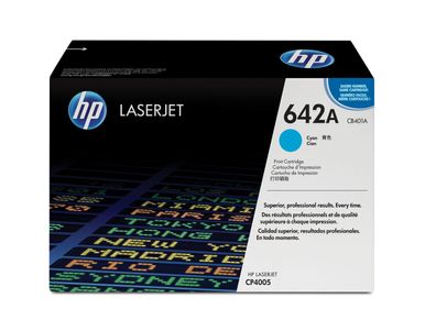 HP 642A - Cyan - original - LaserJet - Tonerpatrone (CB401A)