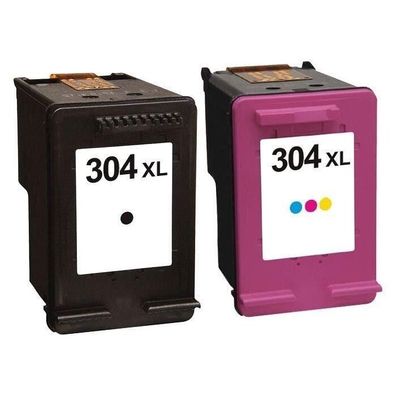Druckerpatronen Set kompatibel mit HP 304 XL Black & Color - 2 XL Patronen