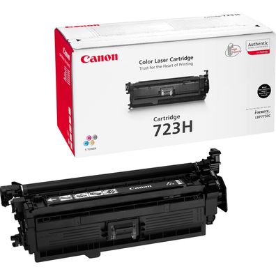 Canon 723H BK - Schwarz - original - Tonerpatrone