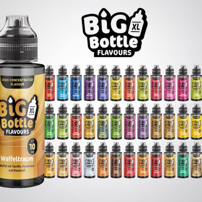 BIG BOTTLE Longfill Aroma 10ml-E-Liquid für E-Zigarette & Vape ohne Nikotin