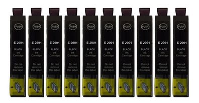 10 kompatible Patronen T2991 XL schwarz für Epson XP-257 XP-332 XP-335 XP-342