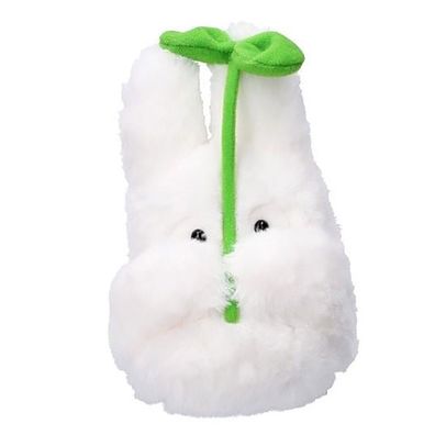 SEMIC Totoro mit Blatt | My Neighbor Totoro Plüschfigur | 13 cm