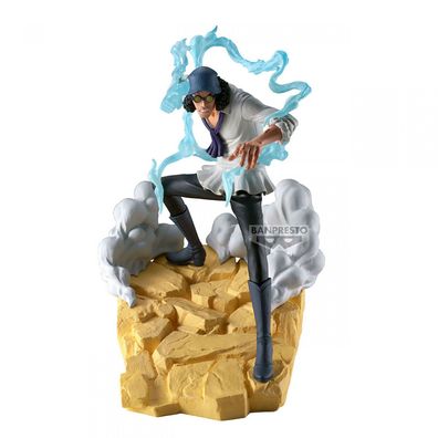 BANDAI Kuzan mit Eisattacke | One Piece Sammelfigur | 17 cm