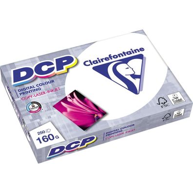 4x Clairalfa 1842C Multifunktionspapier DCP DIN A4 160 g/qm weiß