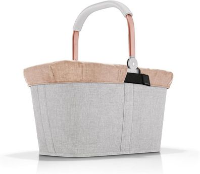 reisenthel Set Carrybag mit Cover BPBK, frame twist sky rose + twist coffee, Unisex