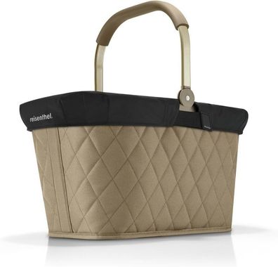 reisenthel Set Carrybag mit Cover BPBK, frame rhombus olive + black, Unisex