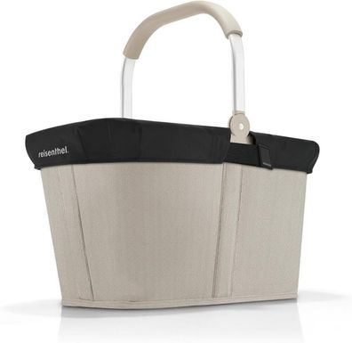 reisenthel Set Carrybag mit Cover BPBK, herringbone sand + black, Unisex
