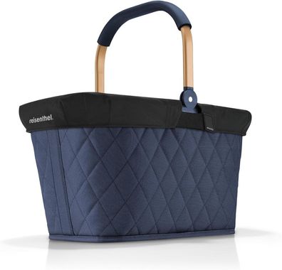 reisenthel Set Carrybag mit Cover BPBK, frame rhombus midnight gold + black, Unisex