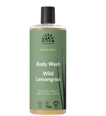Urtekram - Wild Lemongrass Body Wash - 500 ml