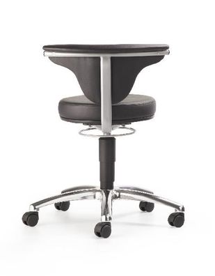 Mayer Drehstuhl Universal myTORRO SIT 1251 Lederausführung weiss - Leder