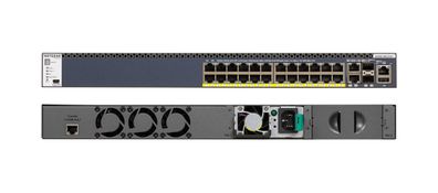 Netgear GSM4328PB 28-Port PoE+ SFP+ Switch IPv6