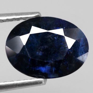 Saphir Blau ovale Form ca. 5 x 7 mm Herkunft Thailand (1 Stück) (TS2302263)