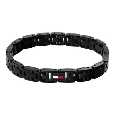 Tommy Hilfiger Armband Herren 2790717 Edelstahl Schwarz