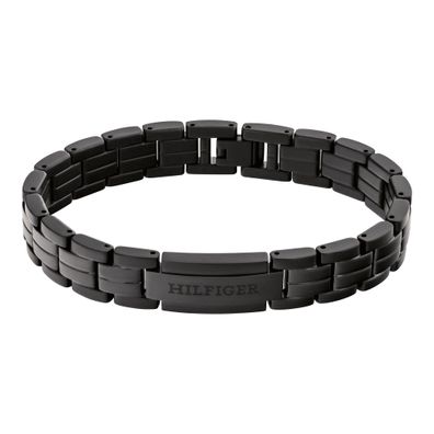 Tommy Hilfiger Armband Herren 2790667 Edelstahl Schwarz