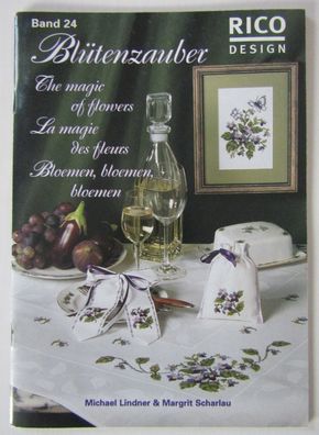 Blütenzauber" Band 24 für gezählten Kreuzstich