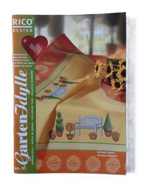 GartenIdylle Heft No. 85 für gezählten Kreuzstich