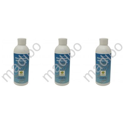 37,19 Euro pro 1 Liter 3 x abeko Hornhautentferner 250 ml Hornhaut Entferner Fußpfleg